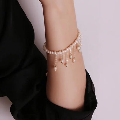 🤍 Beautiful Pearl Necklace Set ✨ | Stylish Jewelry for Girls 💎