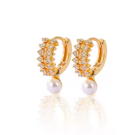 💎 Women’s Fashion Pearl Earrings – Elegant Classic Jewelry 🌟